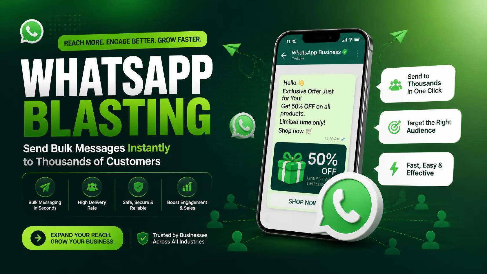 WhatsApp Blasting